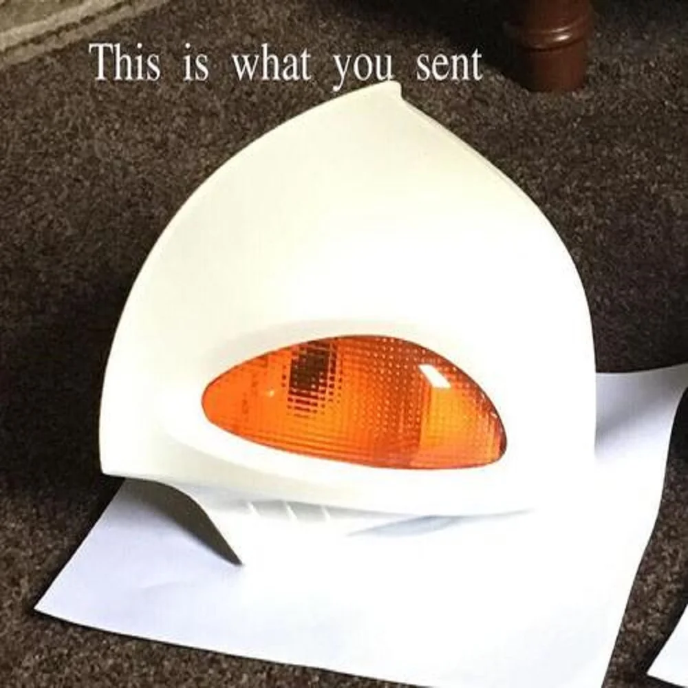 Боковое зеркало заднего вида с указателем поворота для мотоцикла