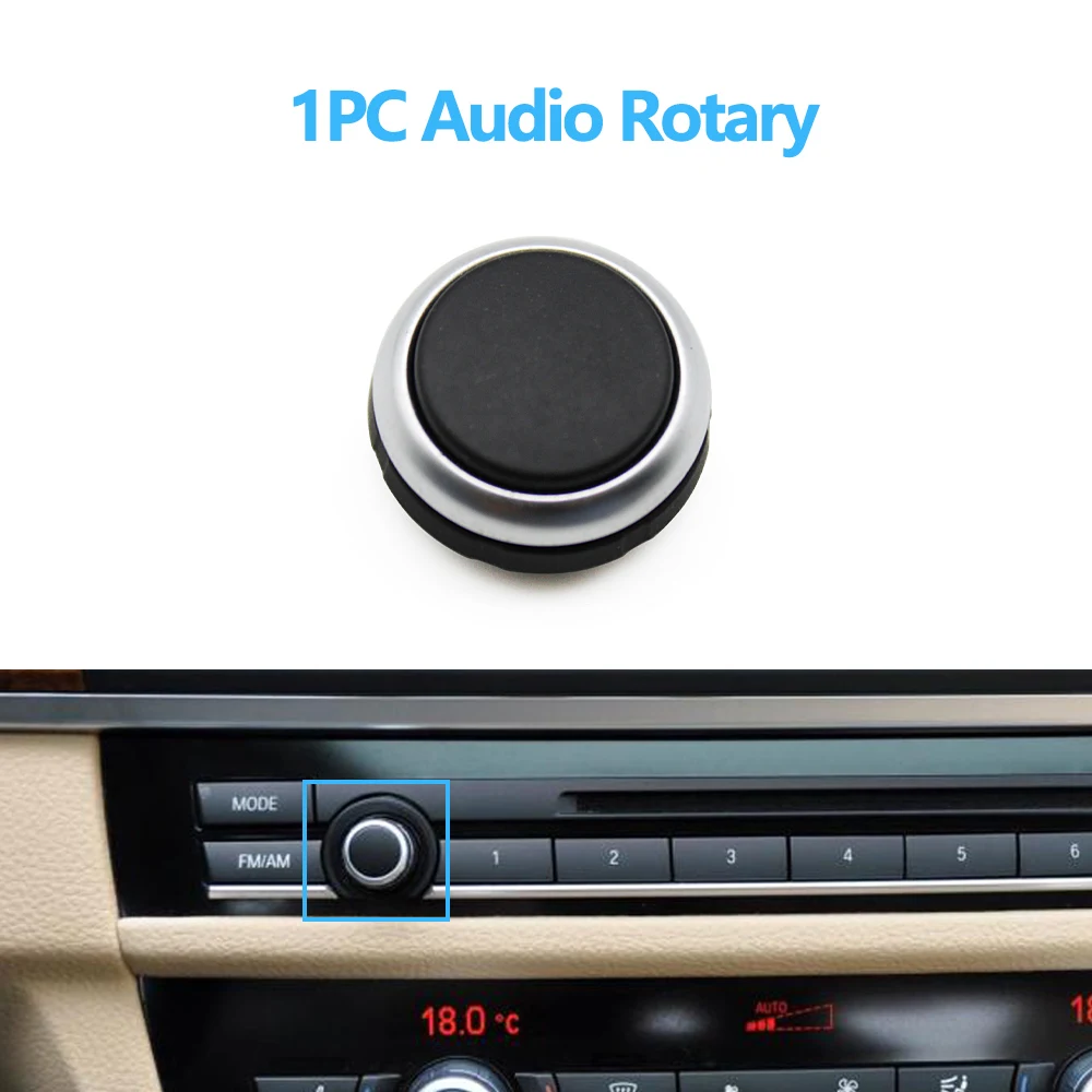 

Серебристо-черный кнопочный переключатель управления кондиционированием воздуха для приборной панели BMW 5 6 7 серии F10 F18 F06 F12 F01 F02 520 523