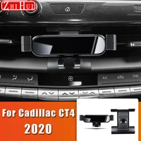 for cadillac ct4 ct5 ct6 2016 2020 car styling mobile phone holder air vent mount bracket gravity bracket stand auto accessories
