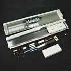 Набор для вязальной машинки SK155, 3-игольная электронная вязальная машина, швейные принадлежности, набор для вязальной машинки из нержавеющей стали