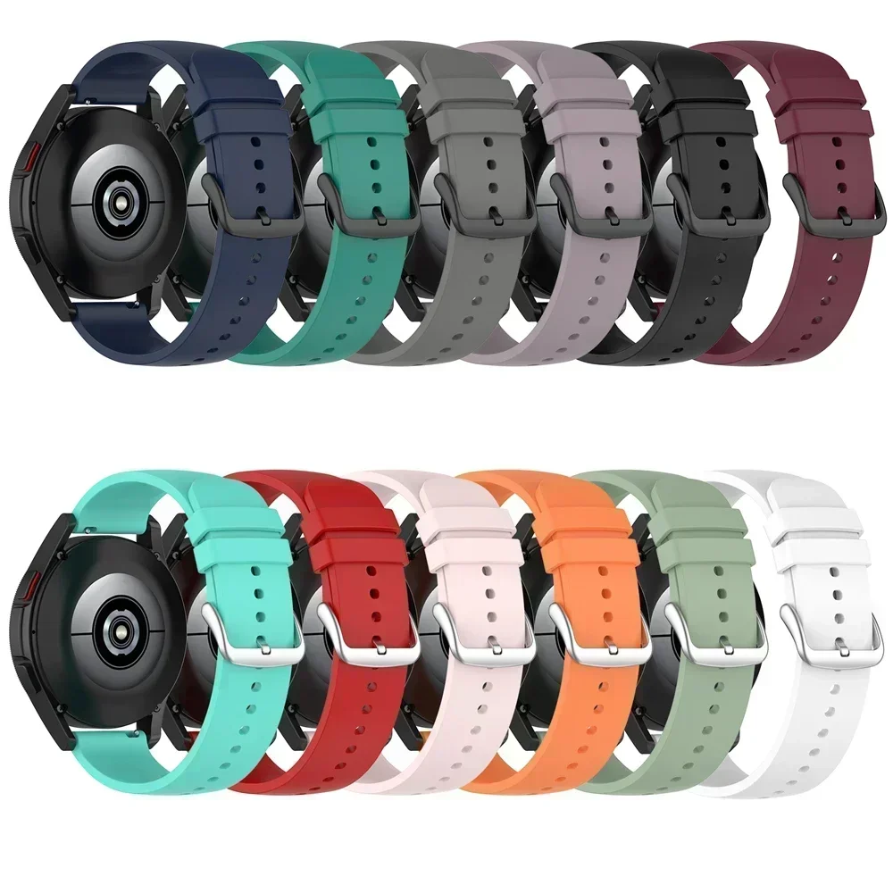 Фото Силиконовый спортивный мягкий ремешок для Huami AMAZFIT GTR 4 3 Pro 47 мм, ремешок для AMAZFIT GTS 4 3 2e BIP 5, браслет 20 мм 22 мм, ремешки на запястье №4