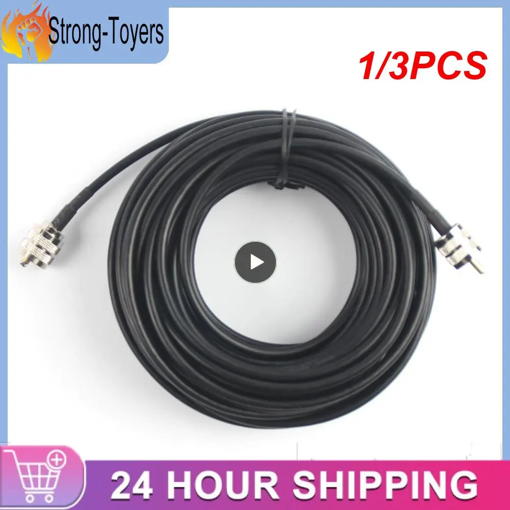 

1/3PCS 50ohms Coaxial Cable 10 Meters 50-5 GSM Booster Repeater Cable N-type Antenna Cable for repeater connect outdoor /indoor
