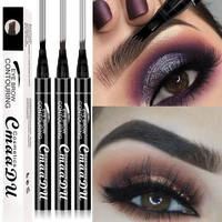2022 new 4 head eyebrow pencil four fork eyebrow pencil three colors lasting and fast drying eyebrow tint eyebrow makeup
