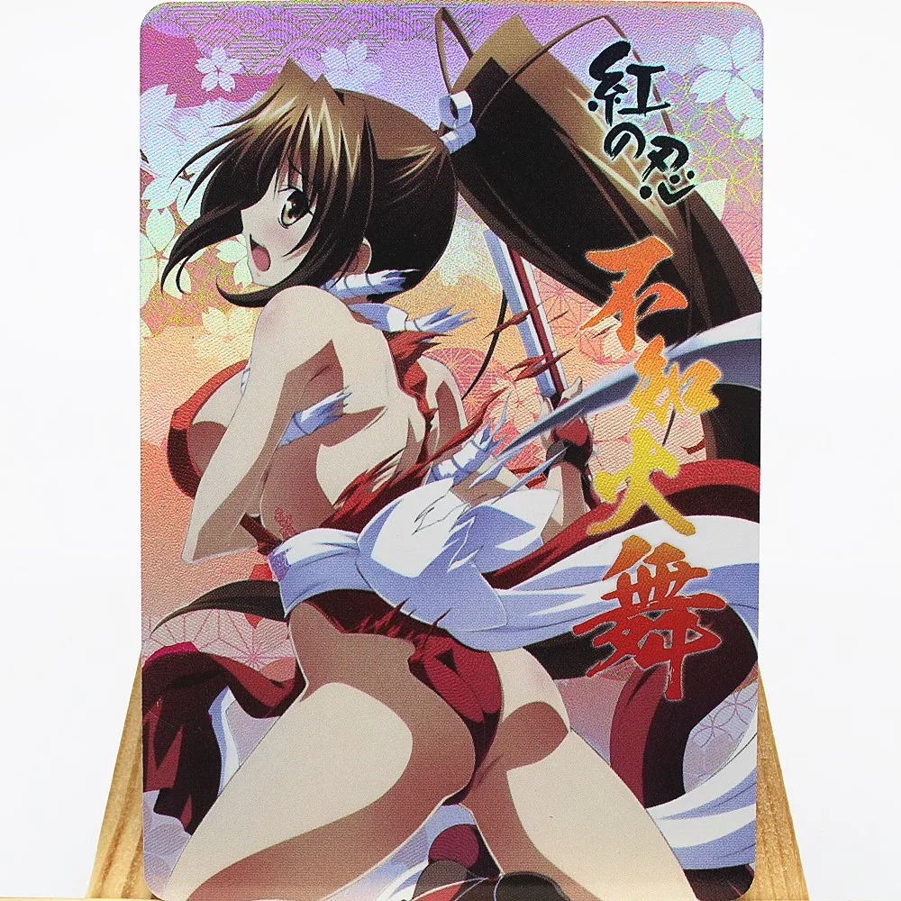 9 штук/набор аниме флэш-карт Mai Shiranui набор карт любимые милые карты для девочек -