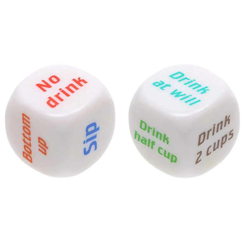 

2 шт., акриловые кости для напитков, 25 мм