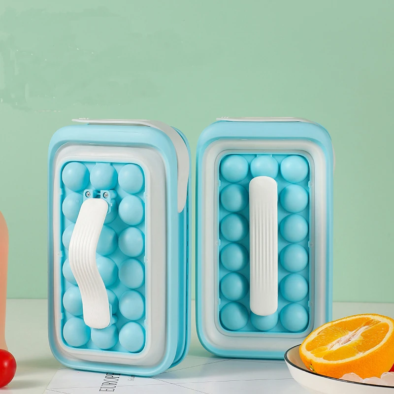 

Portable Ice Maker Bottle Makes Ice Cubes, Ice Cube Molds Bottle Creative Ice Hockey Bubble Ice Maker Kettle