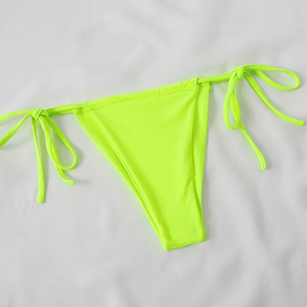 Сексуальный женский купальный костюм из 3 предметов однотонное Прозрачное