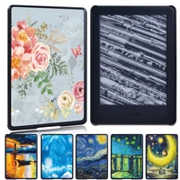 for amazon kindle 10th8th genpaperwhite5th gen6th gen7th gen10th gen anti fall slim printing series tablet case 6 inch