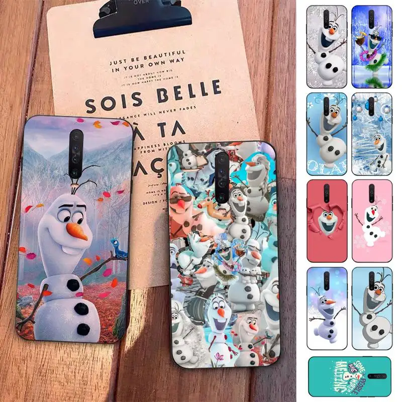 

Disney frozen olaf Phone Case for Redmi 5 6 7 8 9 A 5plus K20 4X S2 GO 6 K30 pro