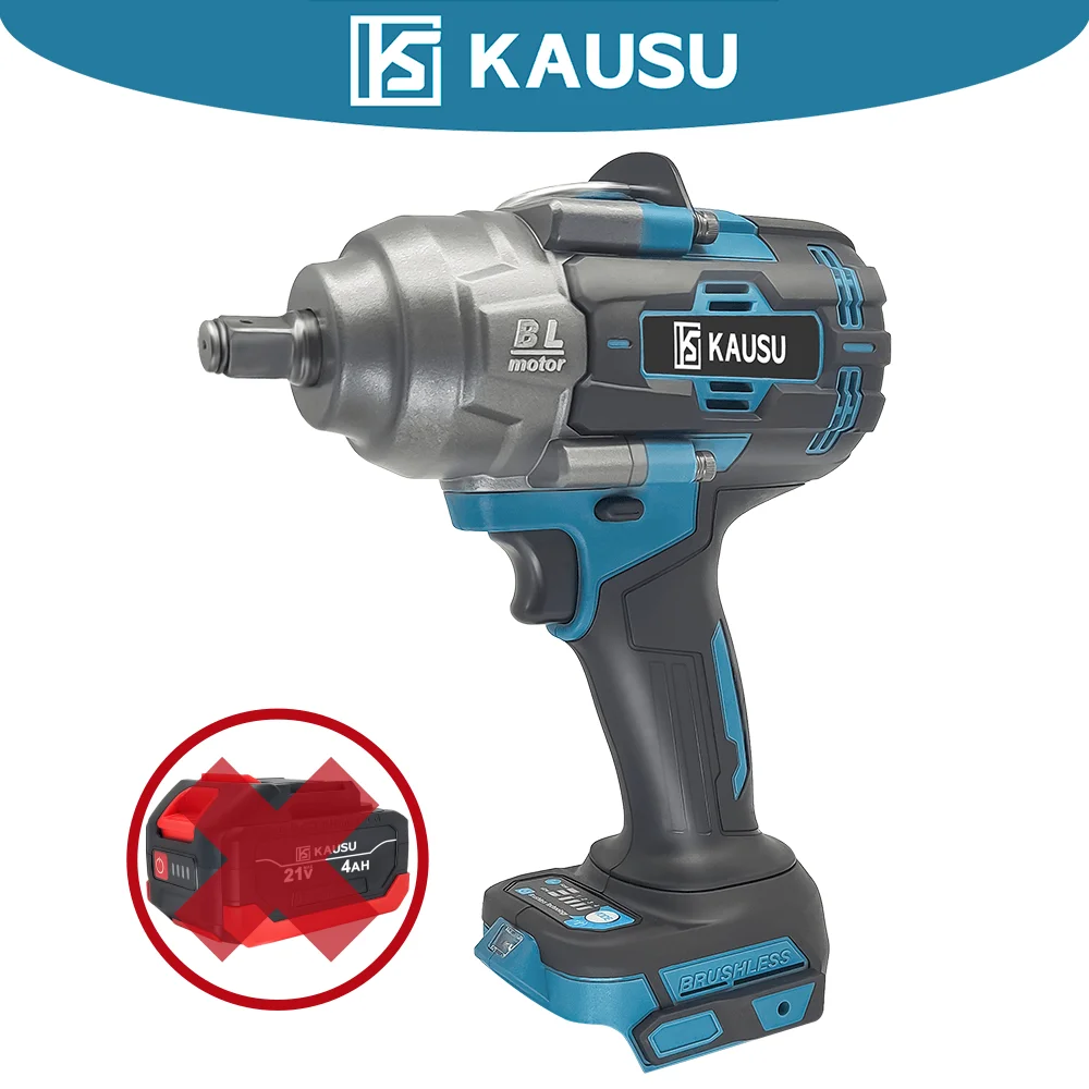 

Ударный гайковерт KAUSU 1/2", 2500 Нм, для аккумулятора Makita 18 В