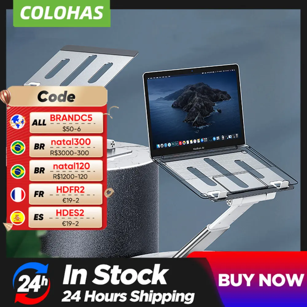 

Foldable Laptop Stand For Bed Base Support Notebook Holder Laptop Table For Macbook Tablet Portable Computer Desktop Stand