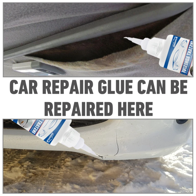 

30ml Car Repair Glue Auto Glue Car Adhesive For Auto Modification Parts And Repairs Car Seat Leather Repairing Glue Seal Strip