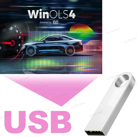 Горячая Распродажа новейший WinOLS 4,51 с плагинами, больше функций, программное обеспечение для настройки чипа с автоматическим ECU-управлением, программное обеспечение для обработки программного обеспечения, новые версии 4,51 - изображение