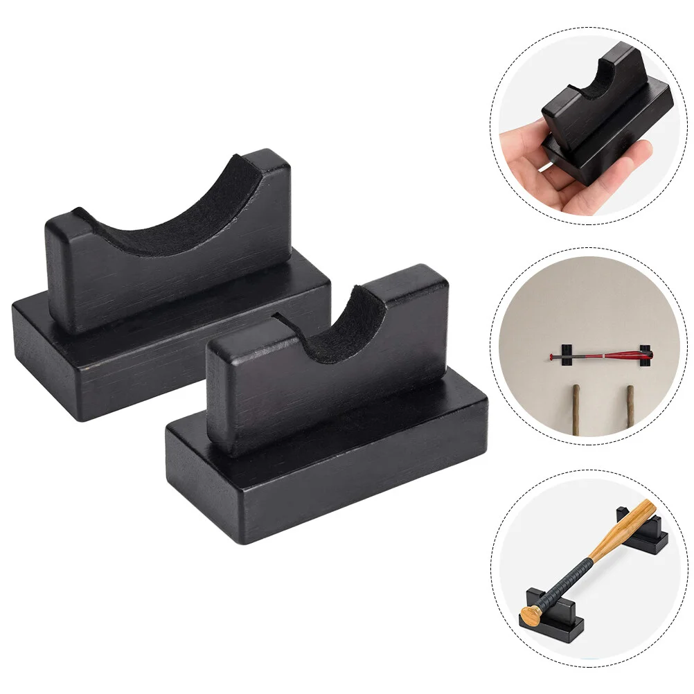 

Wooden Base Stable Bat Stand Rat Storage Racks Wooden Display Stand Stick Holders Decorative Organizers