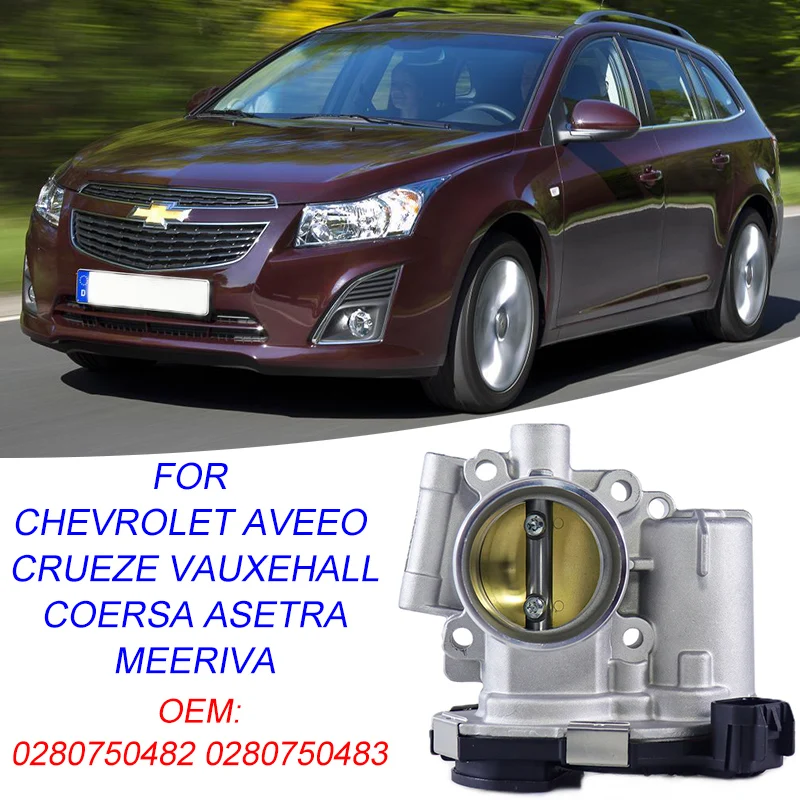 

0280750482 Opel Throttle Body Assembly 55562270 for Cadillac ELR Chevrolet Volt 1.4L L4 Throttle Valve 0280750483 0825008