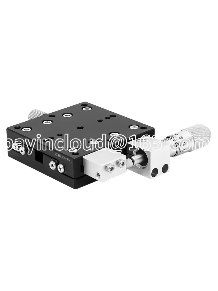 

Платформа перемещения по осям X, передвижная платформа с ручной точной настройкой, передвижная оптическая перекрестная скользящая платформа LX40/60/80/125