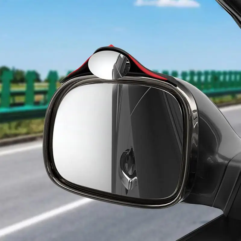 

Car Rearview Mirror Rain Eyebrow Reversing Small Mirror 2 In1 Car Side Mirror Rain Guard Rearview Side Snow Sun Visor Rain Cover