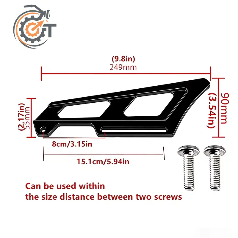 Защитный кожух цепи мотоцикла для Honda CRF250L300L, Kawasaki KLX125150230140, KLX230R, YAMAHA WR155, Suzuki DRZ 400 (art.: 3920dca41c128) - 3920dca41c128