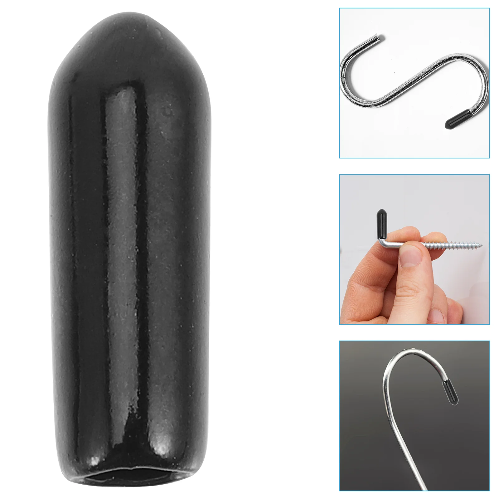 

500 Pcs Hook Holder Peg Board Locks Pegboard Accessories Nail Clips Hooks Retainers Plastic
