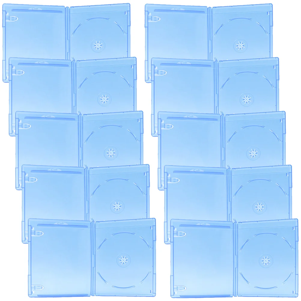 

Dvd Cases Holders Clear Storage Case Singletransparent Box Portable Boxes Jewel