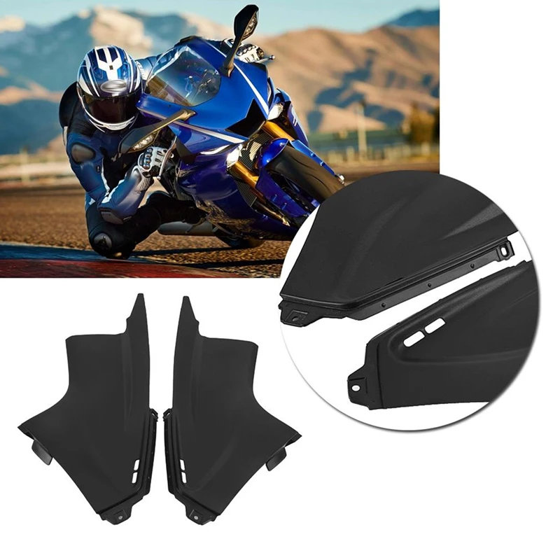 

Black Pair Air Dust Cover Fairing Parts For Yamaha YZF R6 2003 2004 2005