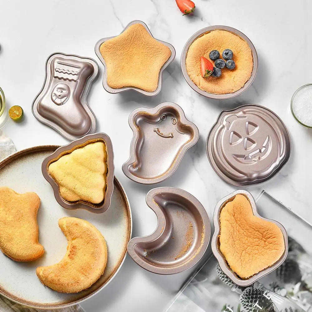 

Baking Mold Non-stick Cartoon Cake Pan Mould Heat-resistant Bpa Free Baking Pan For Diy Muffin Shape Food Grade Mold Non-stick
