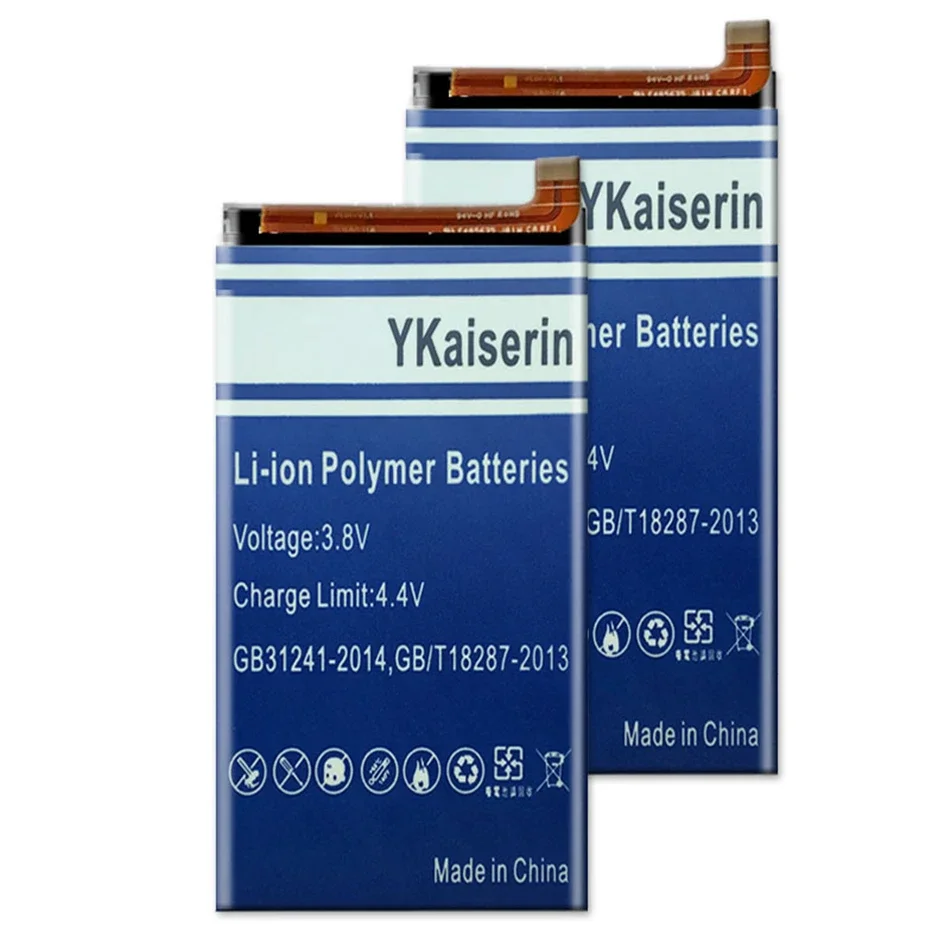 Аккумулятор ykaisсеребристый большой емкости для ASUS C11P1801 ZS600KL Z01QD батарея телефона