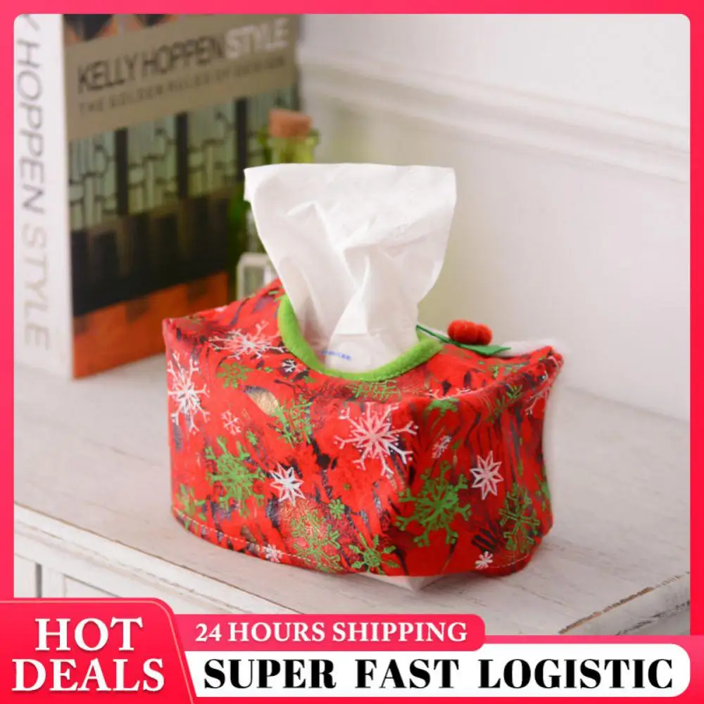 Christmas Desktop Decor Fun Toilet Paper Storage Bag Tissue Paper Holiday Accessories Perfect For Christmas Decorative Party
