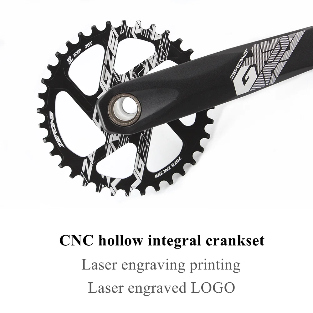 Велосипедная шатунная группа GX для горного велосипеда с интегрированной зубчатой диском 3/6 градусов GXP Chainring 175mm 32/34/36/38T с нижней кронштейном.