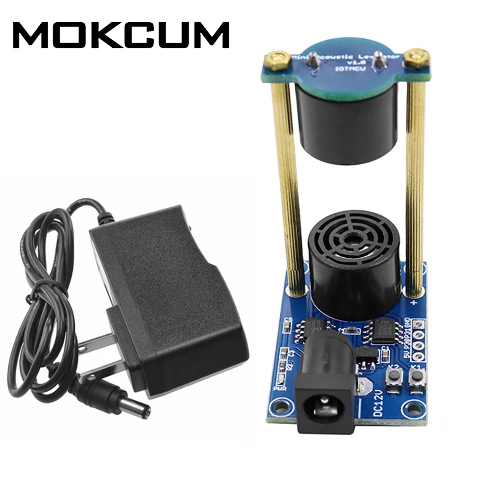 

Ultrasonic Levitator Device DIY Welding Kit Mini Ultrasonic Standing Wave Suspension Module DC 12V Science Learning Set