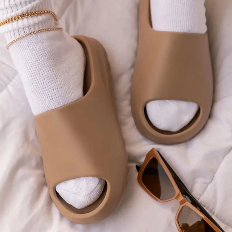 

Women Slippers 2022 Summer New Indoor Home Platform Mules Beach Ourdoor Slides Ladies Slipers Woman Flats Shoes Couple Sandals