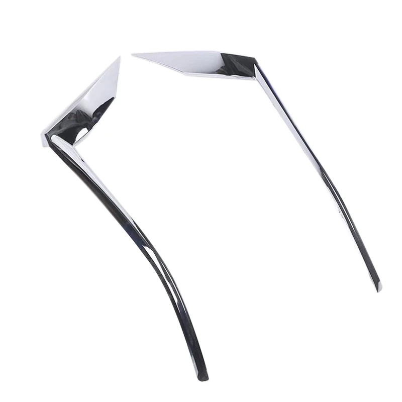 

For TOYOTA Land Cruiser Prado J150 18-19 Chrome Head Light Lamp Strip Cover Trim Exterior Decoration Refit Accessories