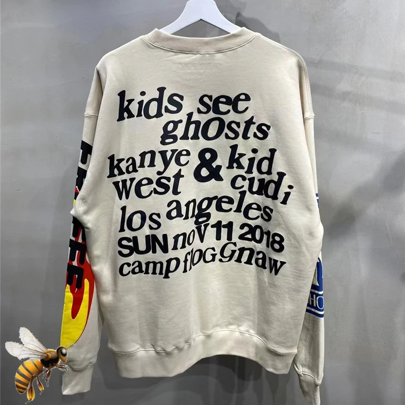 

West CPFM.XYZ Kanye KIDS SEE GHOSTS Hoodies Men Women High Quality I Feel Ghost Sweatshirts