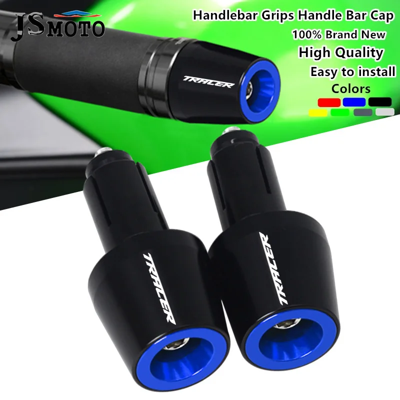 

7/8" 22mm Bicyle Handlebar Grips Ends For YAMAHA TRACER 700 Tracer 900 GT gt Motorbike Accessories CNC Handle Bar Cap End Plug