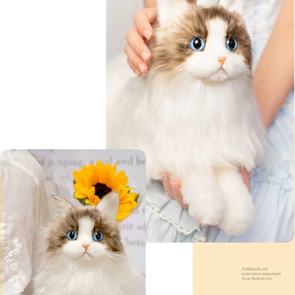

Creative Simulation Kawaii Cat Doll Meow Plush Toys for Children Girls Birthday Tanabata Valentine's Day Christmas Gifts