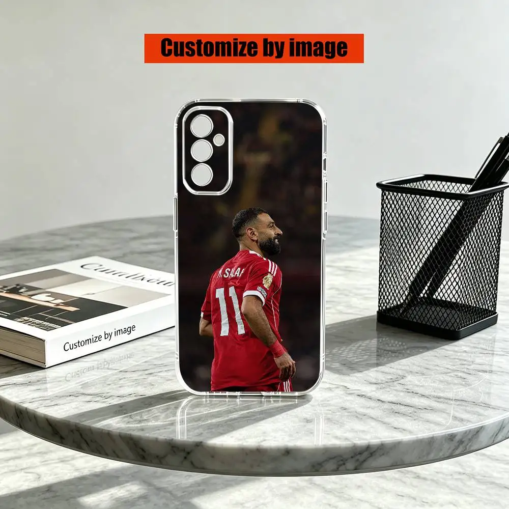 Фото Чехол для телефона Football Star 11 Mohamed-d Salah для Samsung A10,12,20,21S,30,31,40,50,51,52,70,71, прозрачный чехол №2