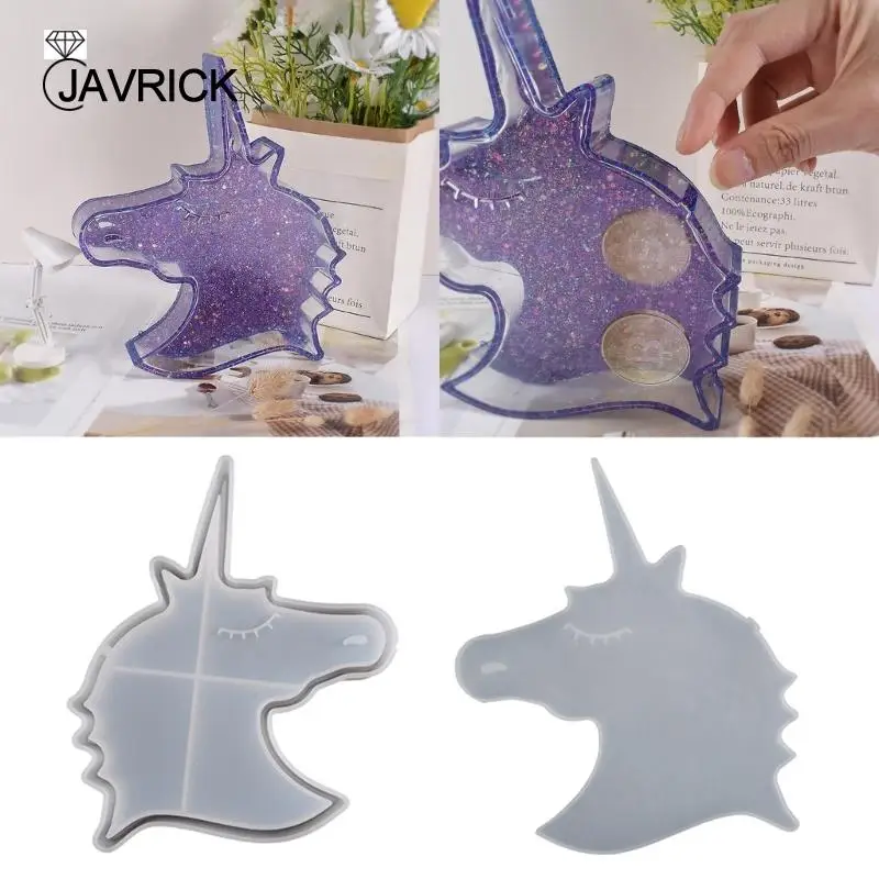 

Piggy Bank Storage Box Resin Mold Plaster Crafts Making Tool Easy Clean