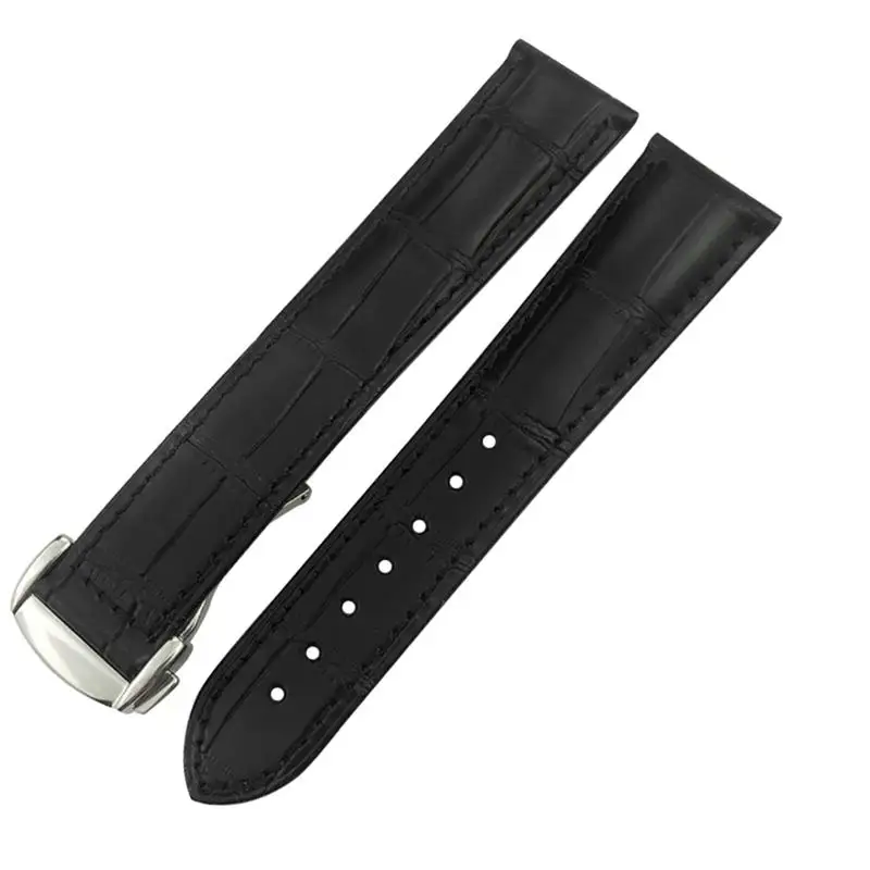 Ремешок BEFIA из натуральной кожи для часов 20 мм 22 18 19 21 Omega Seamaster AT150 Diver 300 De Ville