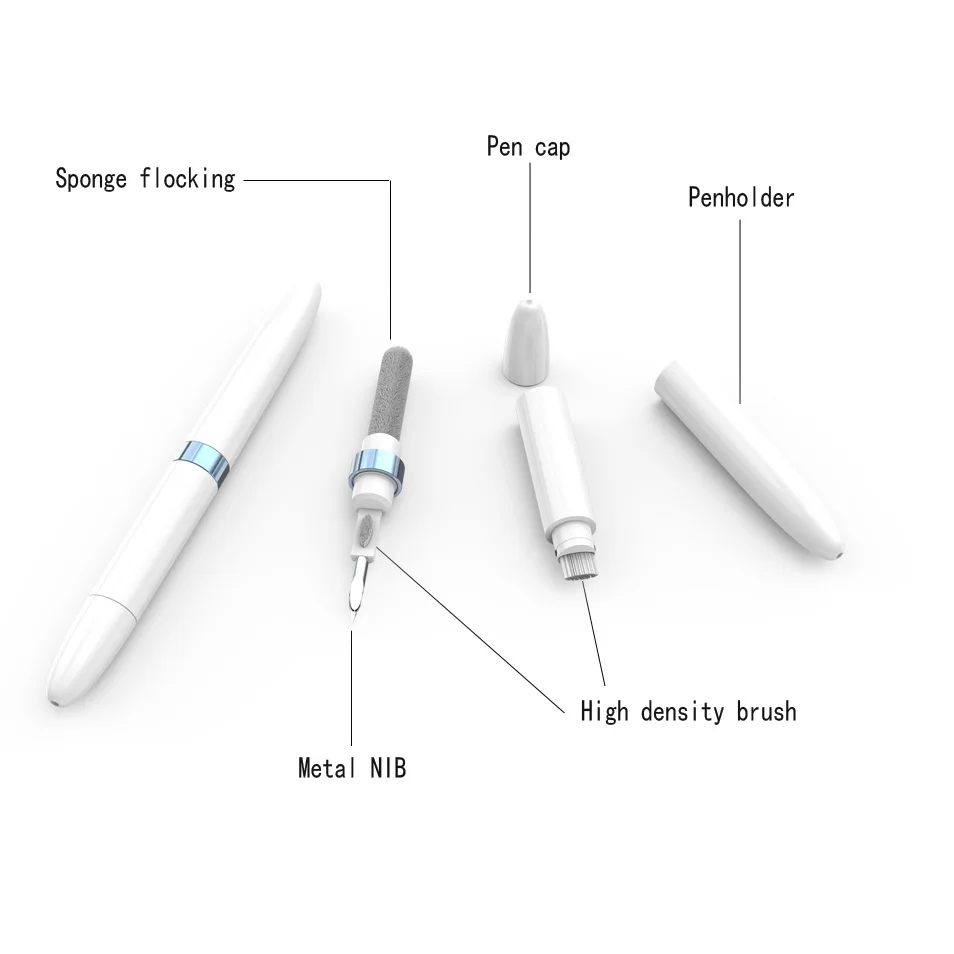 new airpods cleaning pen advanced with brush and pen head used to mobile phone keyboard mouse electronic cigarette free global shipping