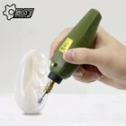 Супер мини электрический шлифовальный набор 12 В DC дрель шлифовальный инструмент для фрезерования полировки сверления резки гравировки ручной инструмент