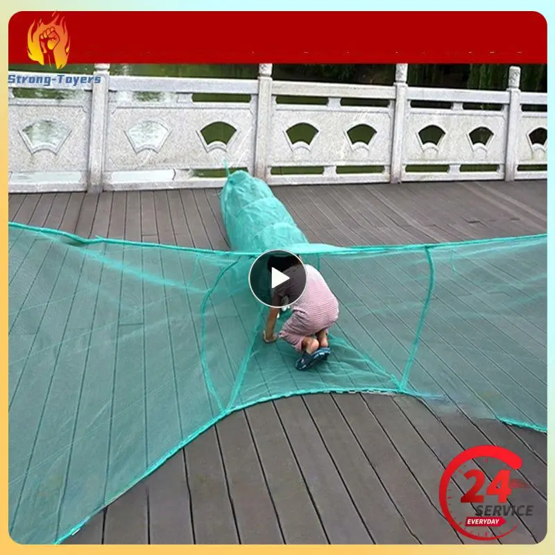 Портативная сетчатая клетка для креветок рыболовная ловушка сетевая складная