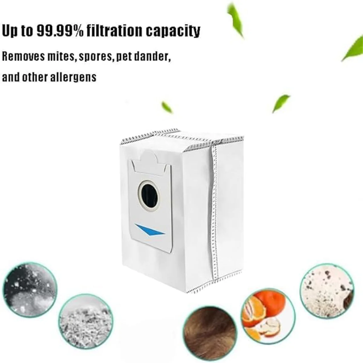 16 шт. HEPA-фильтр сменный мешок для пыли Deebot X2/X2 Omni/X2Pro/DEX86 запасные части пылесоса