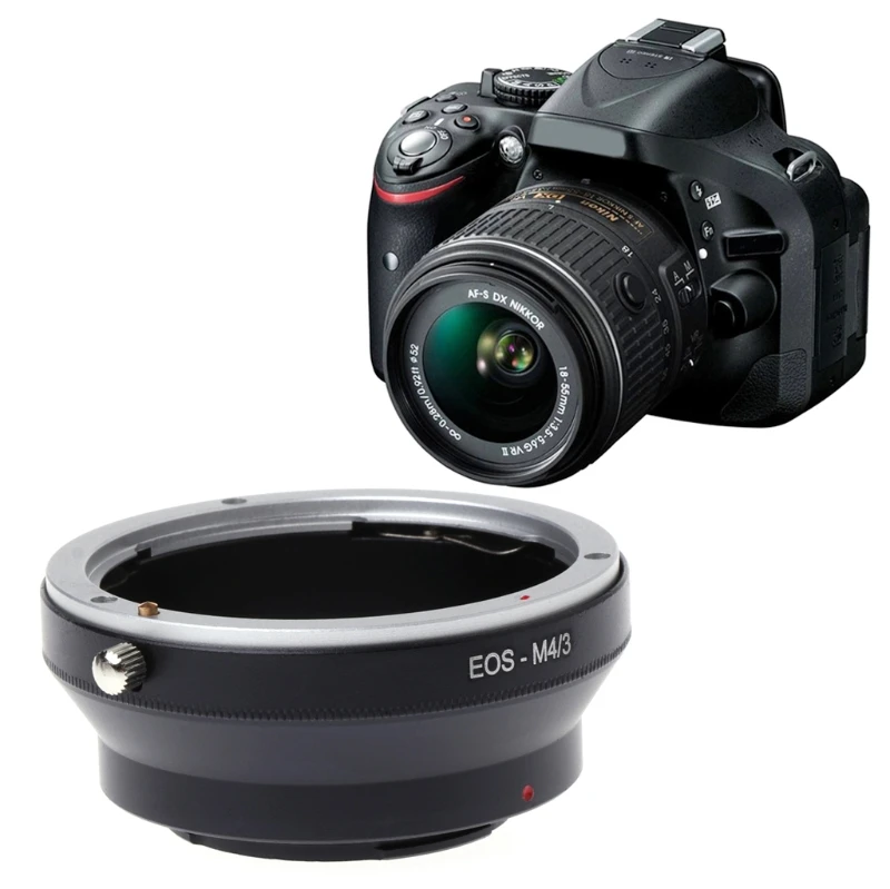 

2022 New EOS-M4/3 Mount Adapter Ring For Canon EOS EF Mount Lens To Olympus Panasonic New