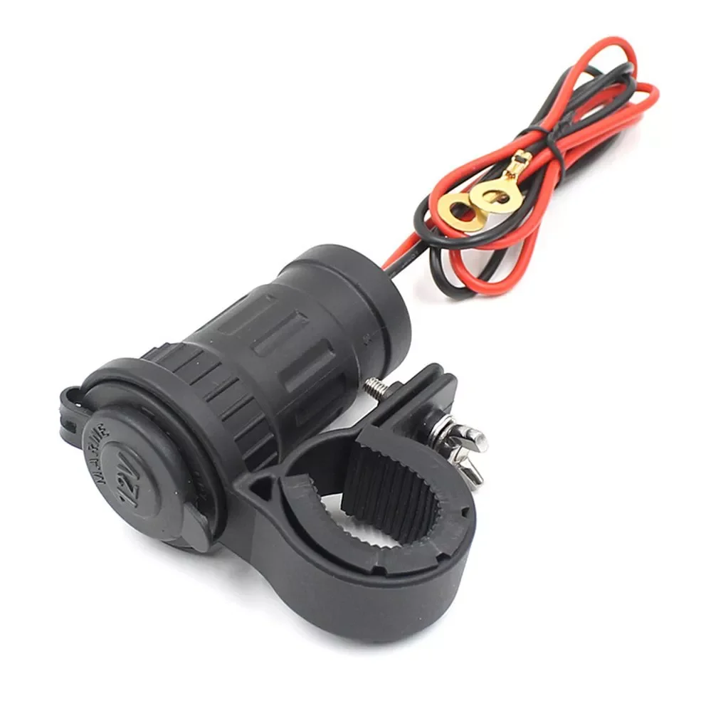 

12-24V Cigarette Lighter Socket Waterproof Car Boat Motorcycle Handlebar Cigarette Lighter Sockets Power Plug Outlet Dropship