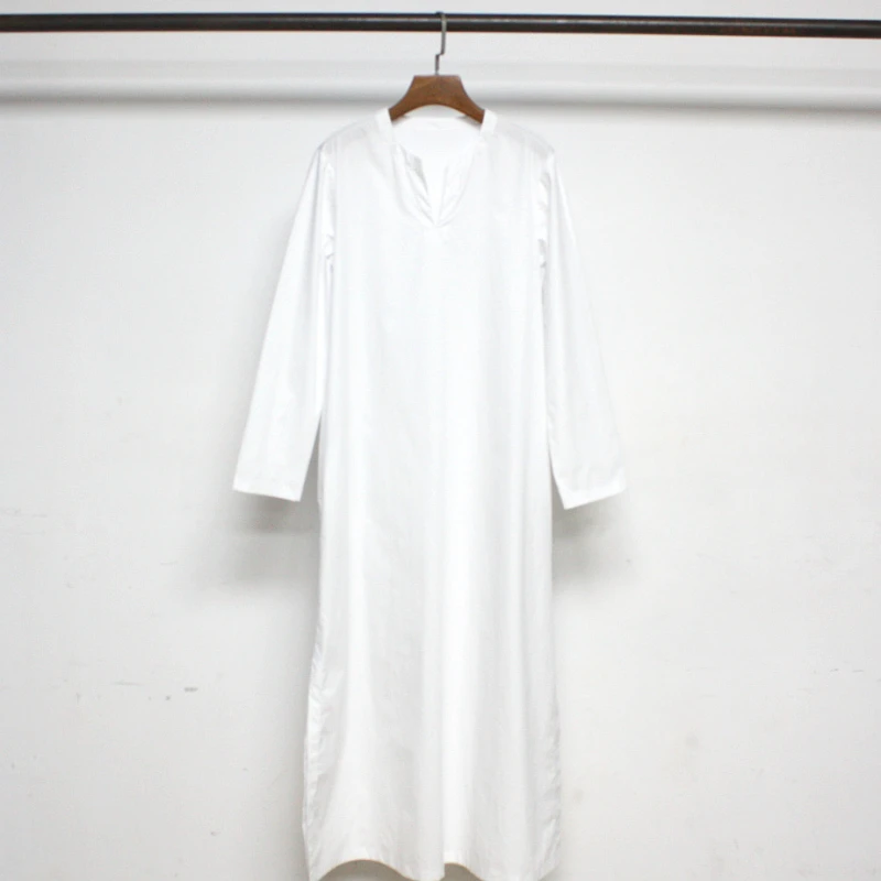 2023 Spring and Summer New Casual Women V-neck White Dress