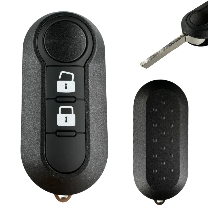 

Для Fiat 500 Panda Punto Bravo 3 кнопки корпус дистанционного управления автомобильным ключом без ключа декодер SIP22