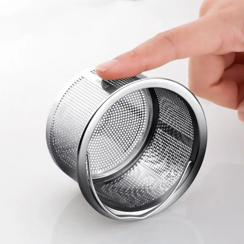

Sink Filter General Sewer Pipe Floor Drain Screen Hair Catcher Stopper Stainless Steel Sink Filter Screen Kitchen Sink Tools