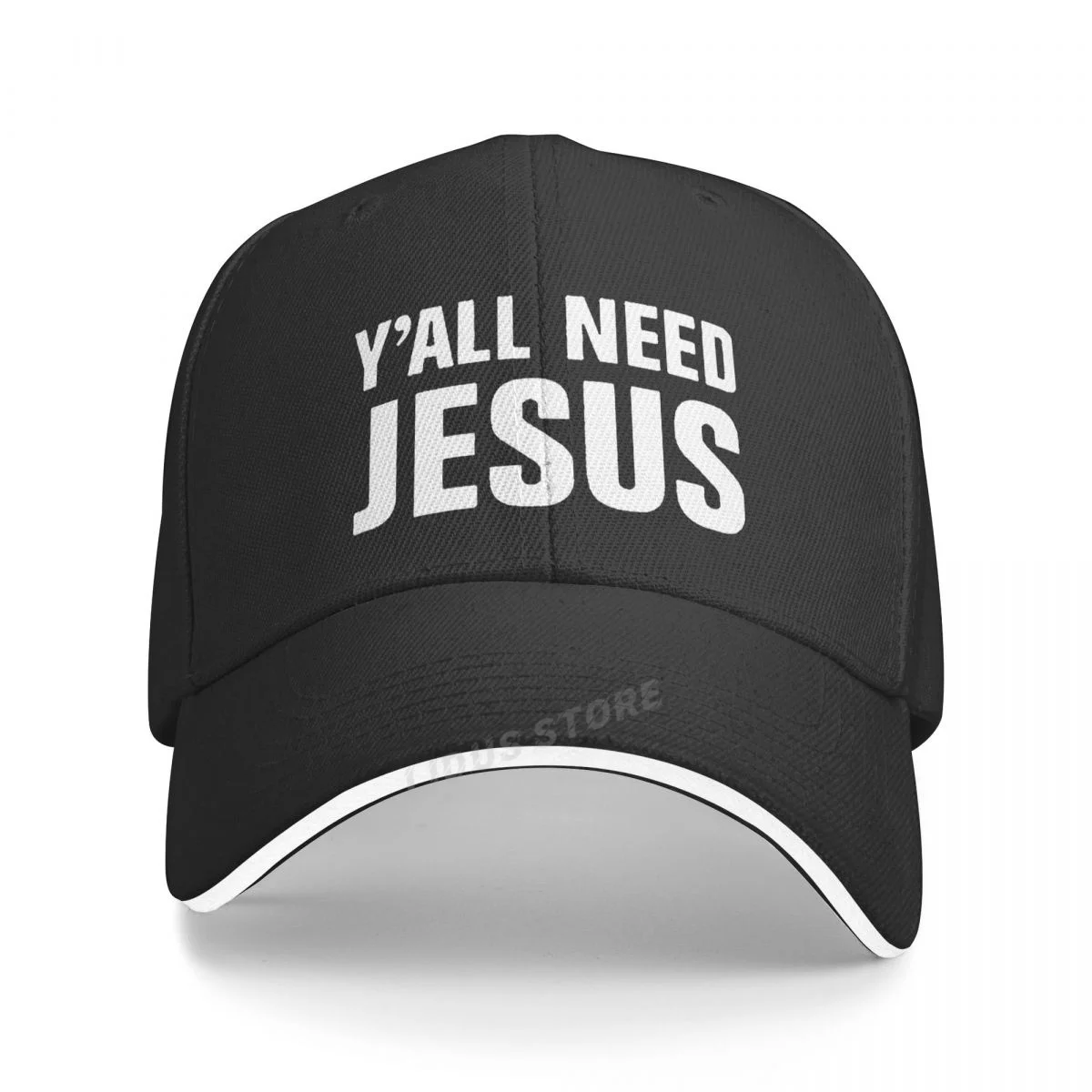 Y'all Need Jesus Letter Printed Baseball Cap Fashion Men Women Trucker Hat Casquette Snapback Gorras Boinas Hats