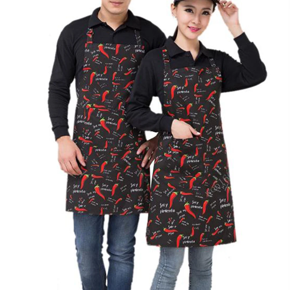 

Classical Cooking Home Anti Dirty Banquet Baking Washable Clothes Protector Chef Waiter Adjustable Kitchen Apron