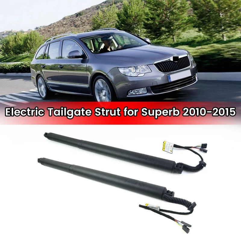 

2X Rear Left & Right Electric Tailgate Strut For Skoda Superb 2010-2015 2.0 TDI 16V 4X4 1.8 TSI 3T0827851C 3T9827852C